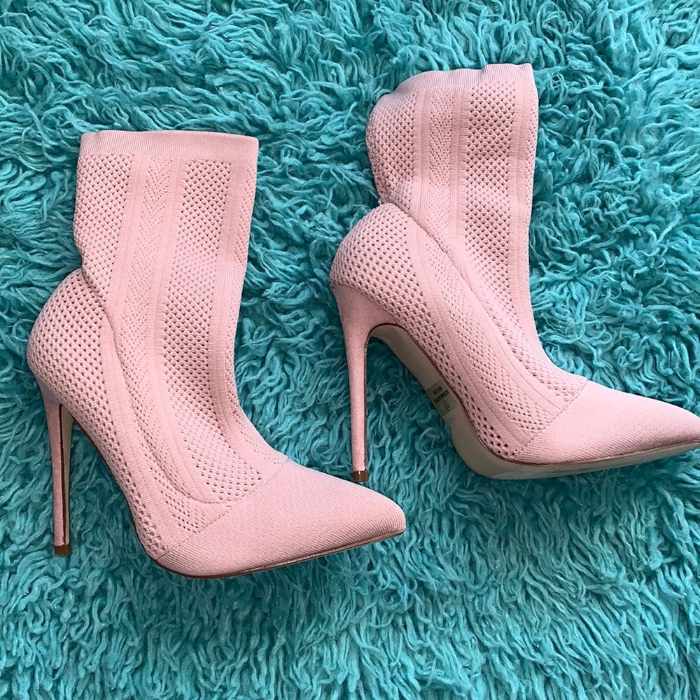 Pink heels